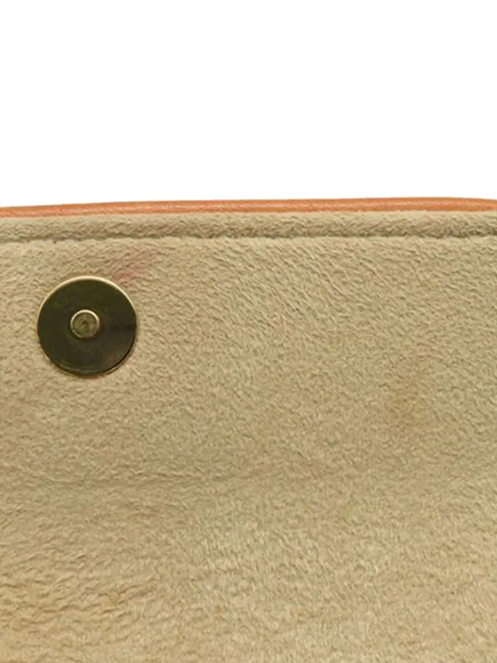 Pre-owned Louis Vuitton 2003 Monogram Pochette Florentine Belt Bag In Brown