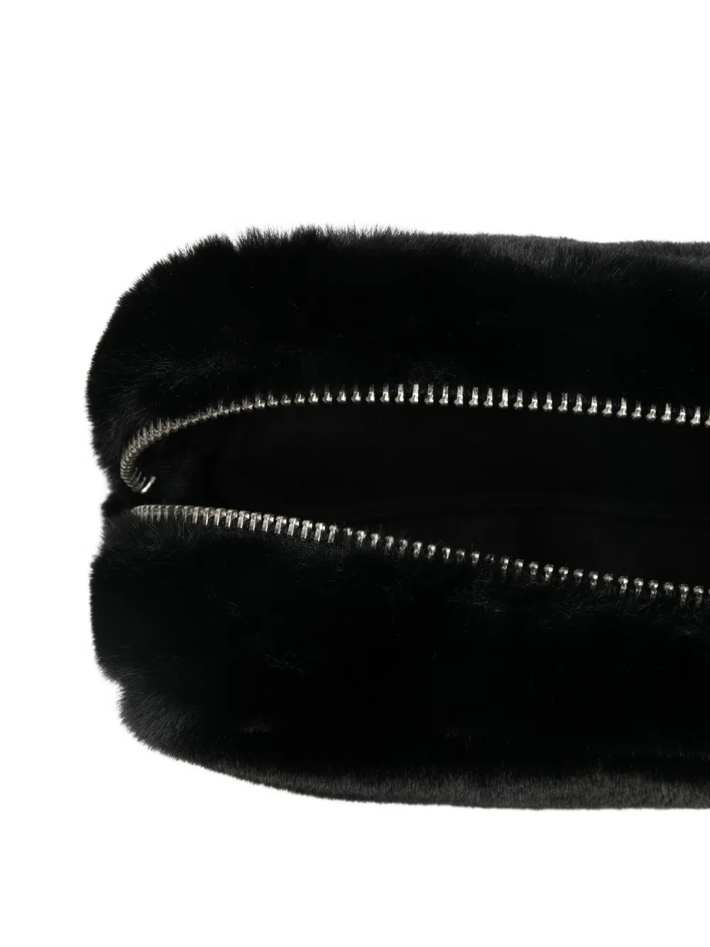 Apparis Noor clutch met rits Zwart