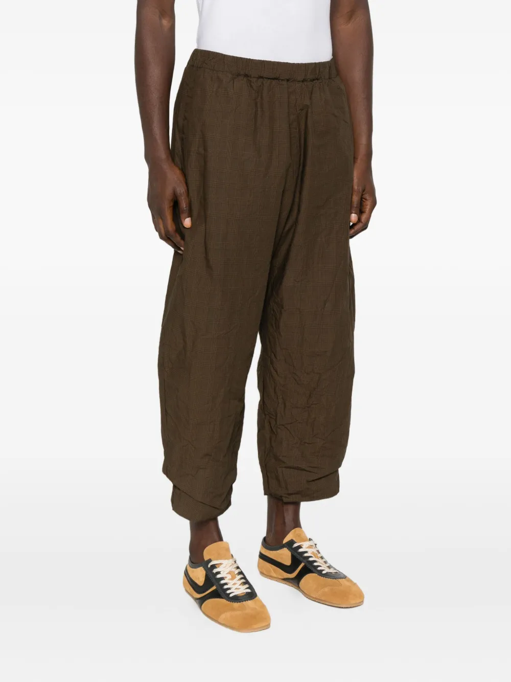 Ricorrrobe Prince Of Wales-check Pants In Brown