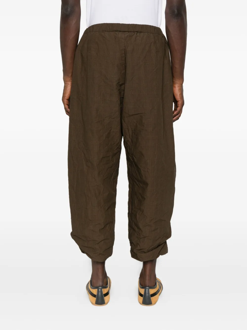 Ricorrrobe Prince Of Wales-check Pants In Brown