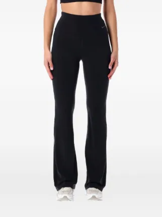 nike black flare yoga pants