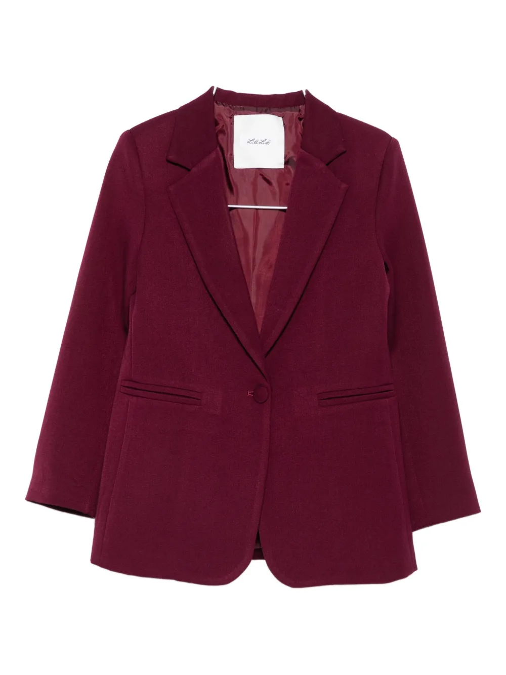 Miss Grant Kids single-breasted blazer - レッド Miss Grant Kids single-breasted blazer - レッド
