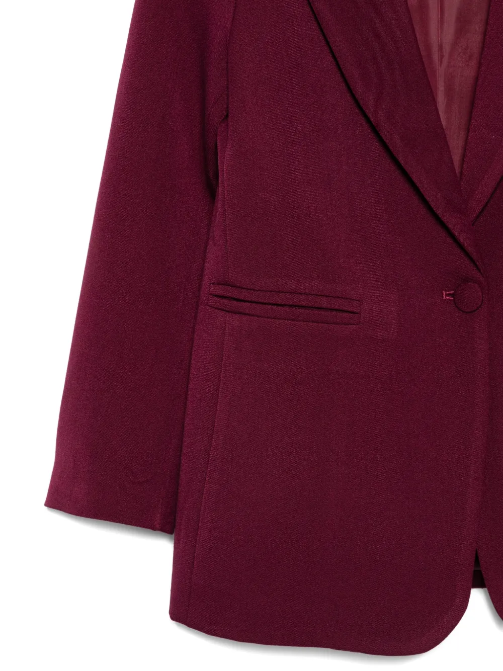 Miss Grant Single-breasted Blazer In Red