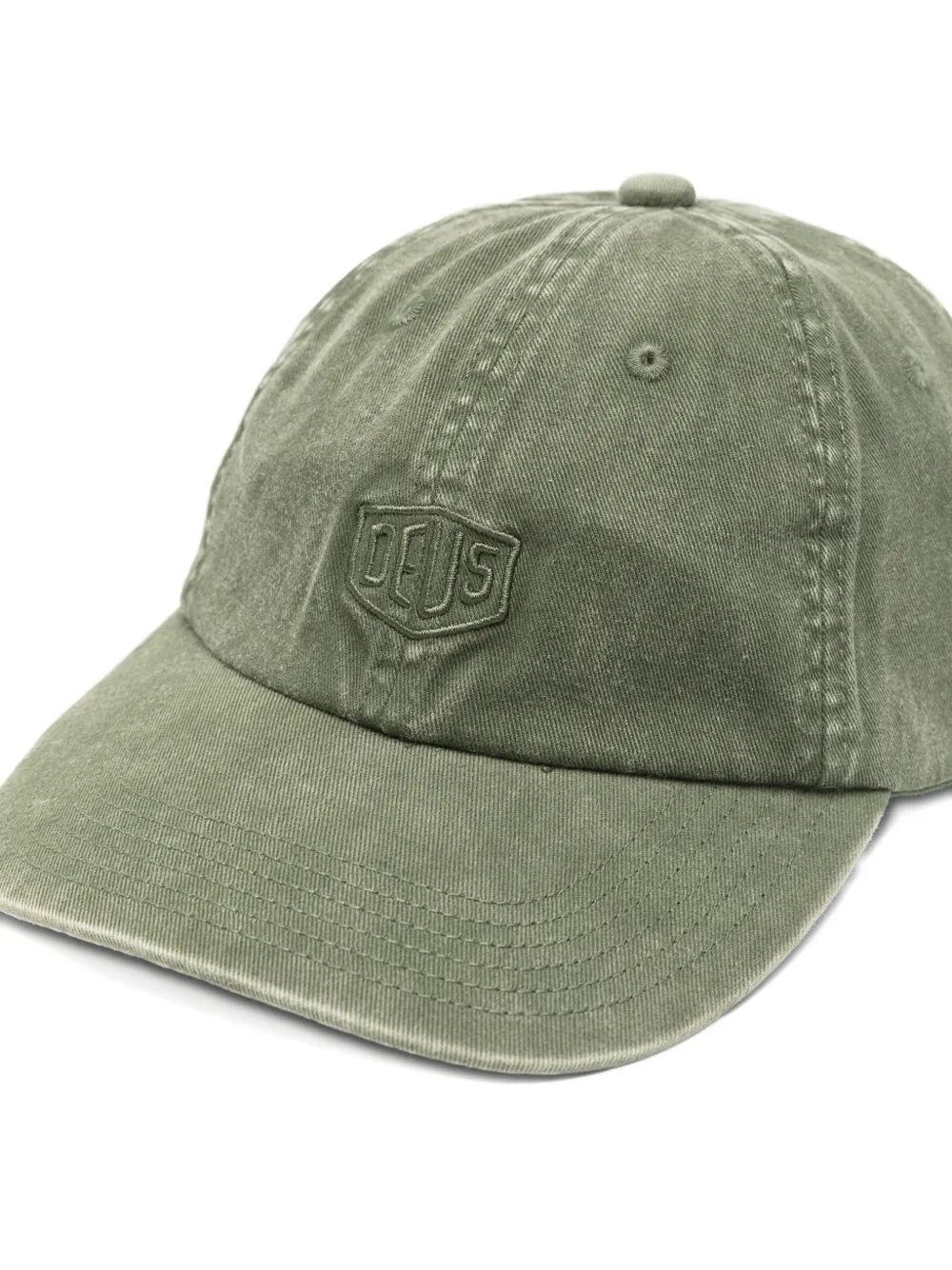 Deus Ex Machina Logo Baseball Cap - Green 