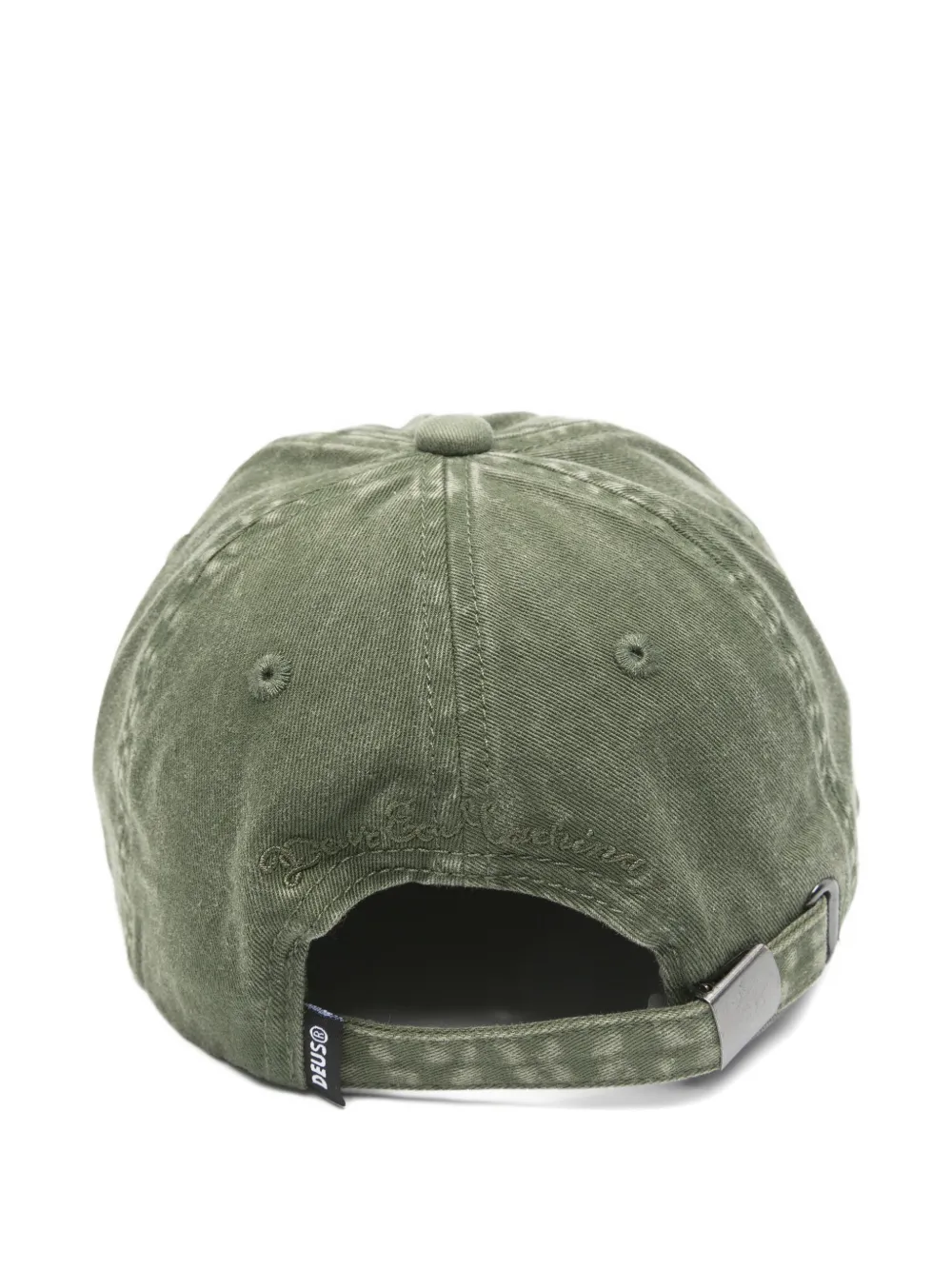  Deus Ex Machina Logo Baseball Cap - Green 