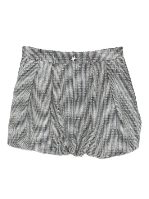 Miss Grant Kids pleated check casual skirt