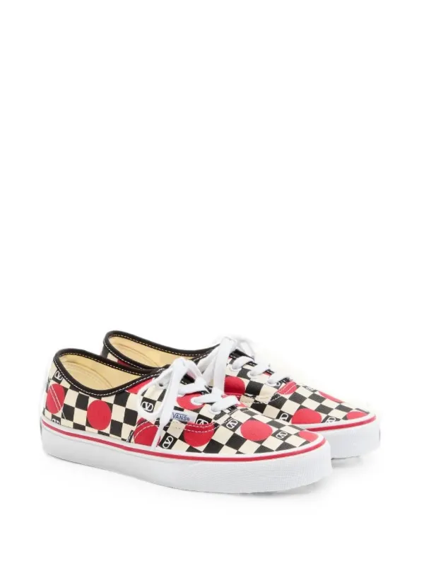 VALENTINO VANS サイズ42 Valentino Garavani x Vans VLogo Checkerboard-print Sneakers