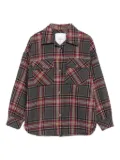 Miss Grant Kids checked pocket shirt - Grey