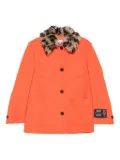 MSGM wool-blend jacket - Orange