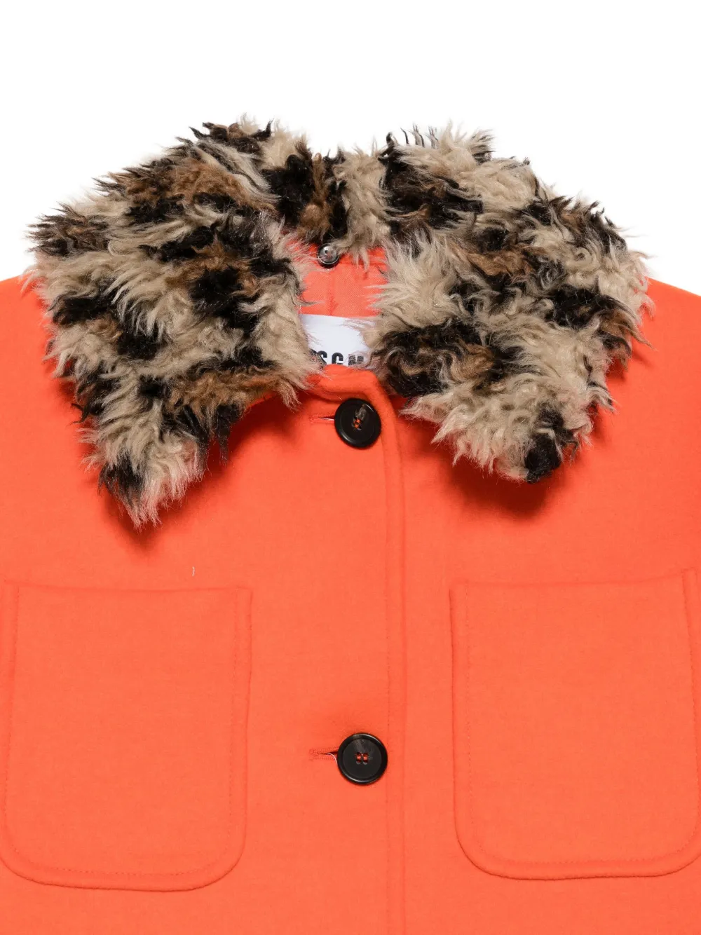 MSGM Jack van wolblend Oranje