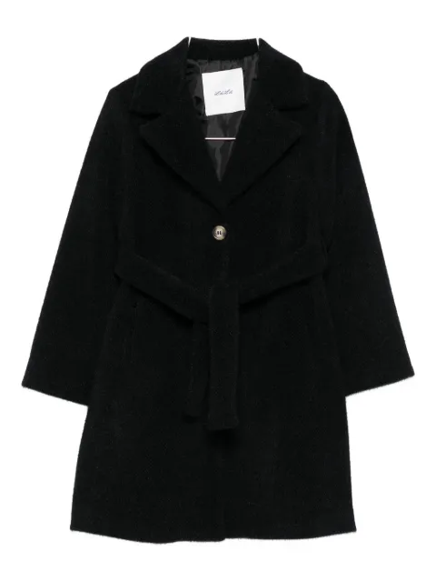 Miss Grant Kids belted wool coat