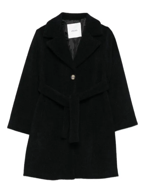 Miss Grant Kids belted wool coat