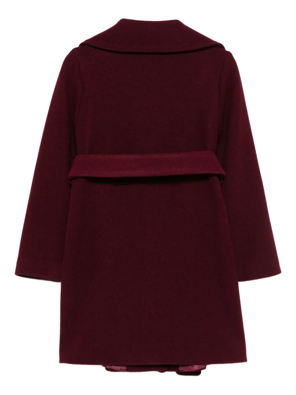 Miss Grant Kids belted lapelled coat | Capes & Ponchos | Image 2