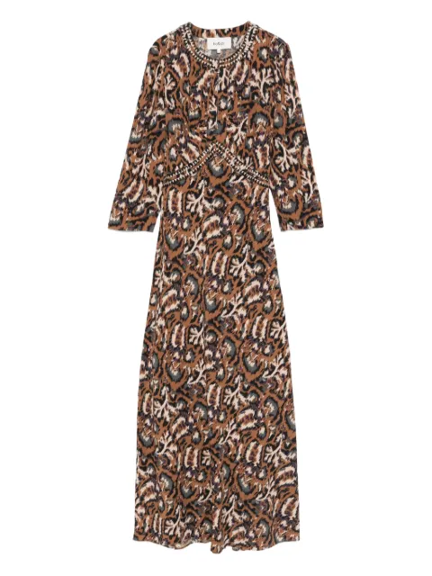 Ba&Sh animal-print maxi dress