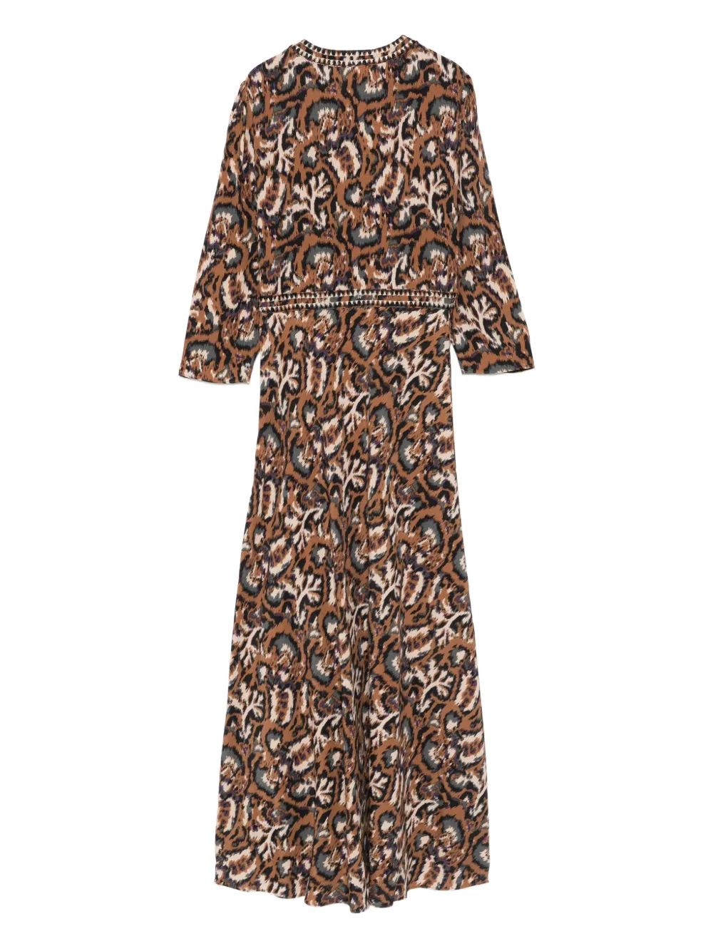 Ba&Sh animal-print maxi dress - Bruin