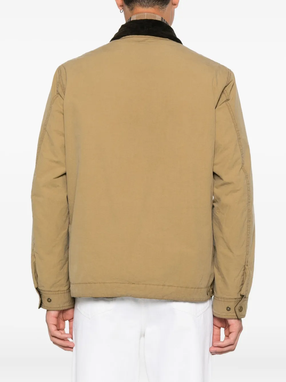 Barbour International Jack met klepzak Beige