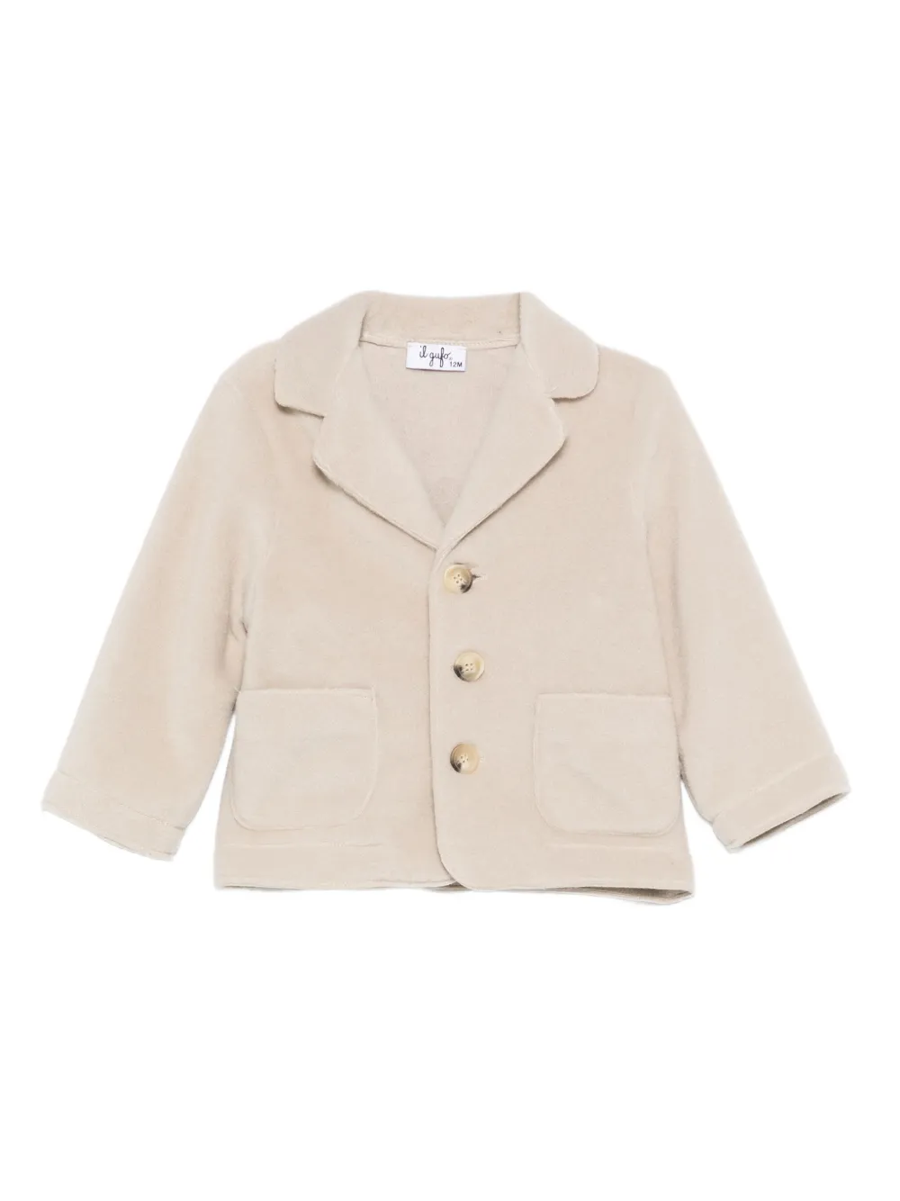 Il Gufo single-breasted blazer | Neutrals | Image 1