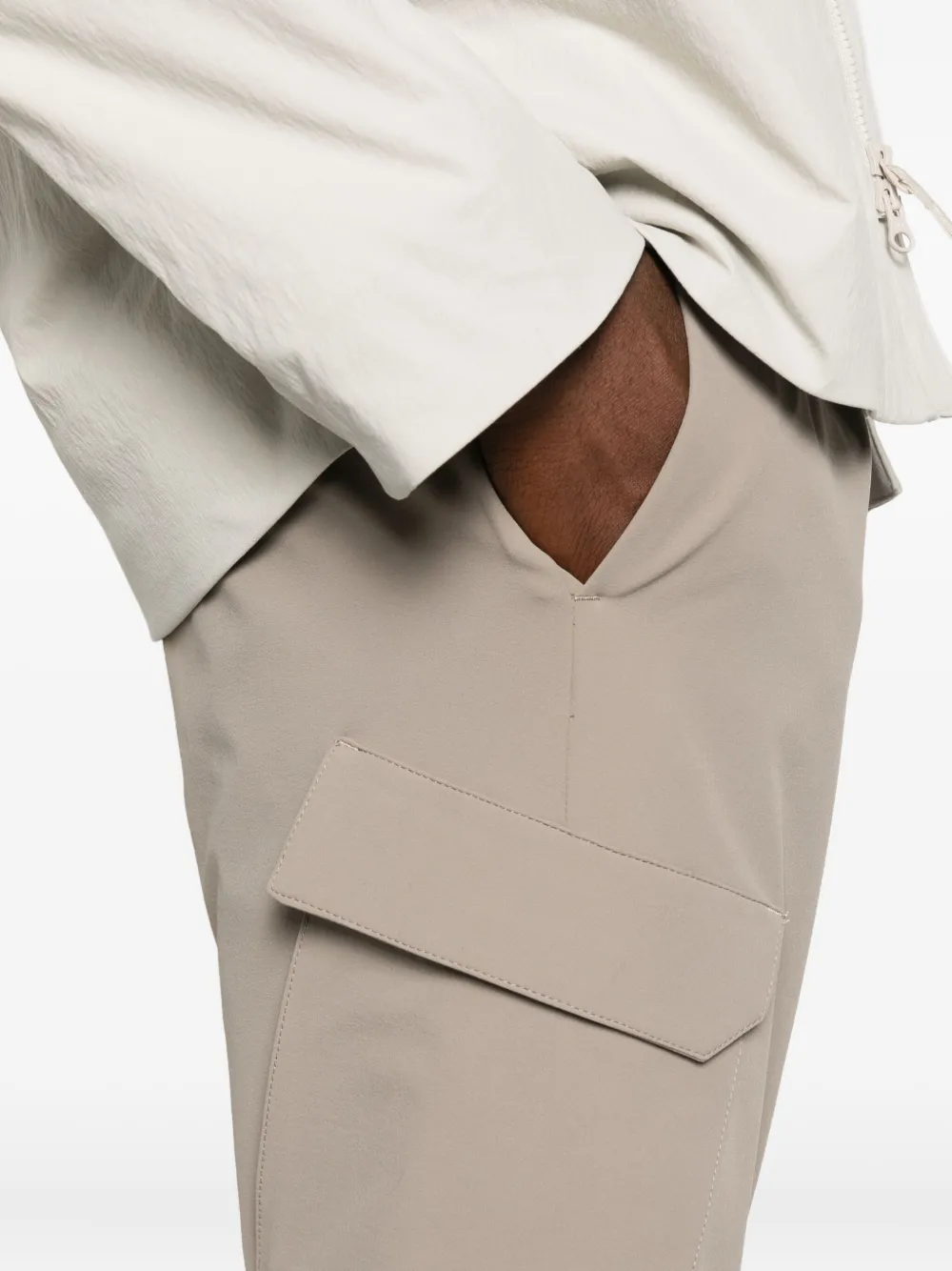 Herno Cargo broek Beige