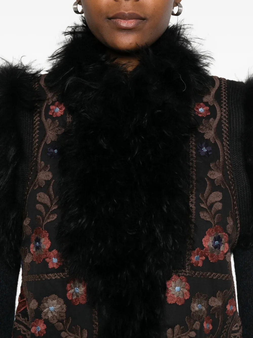 Antik Batik Magyar Waistcoat In Black