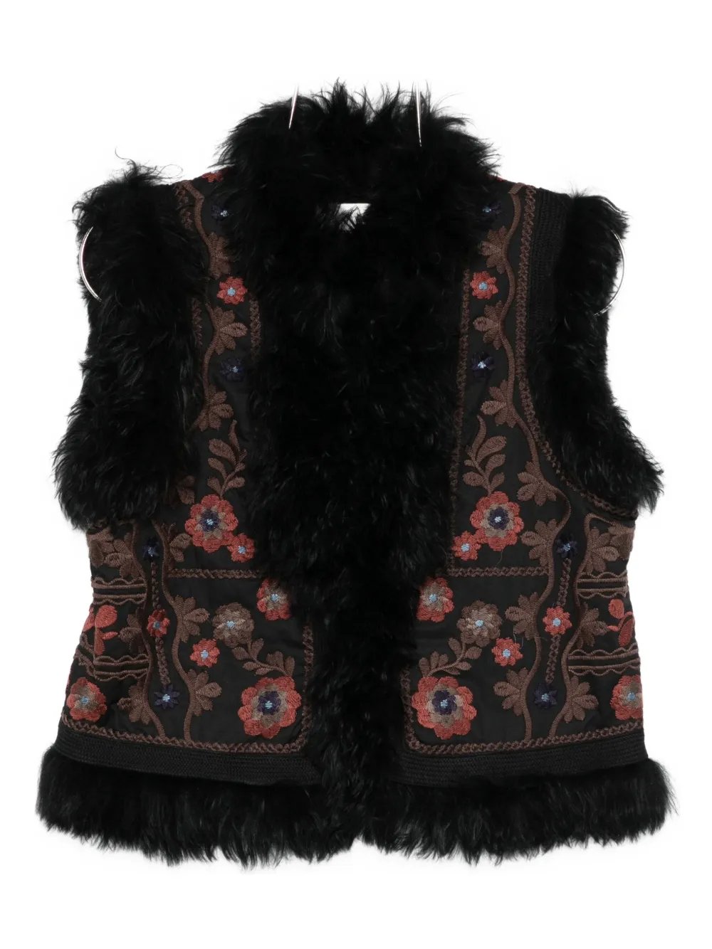 Antik Batik Magyar Waistcoat In Black