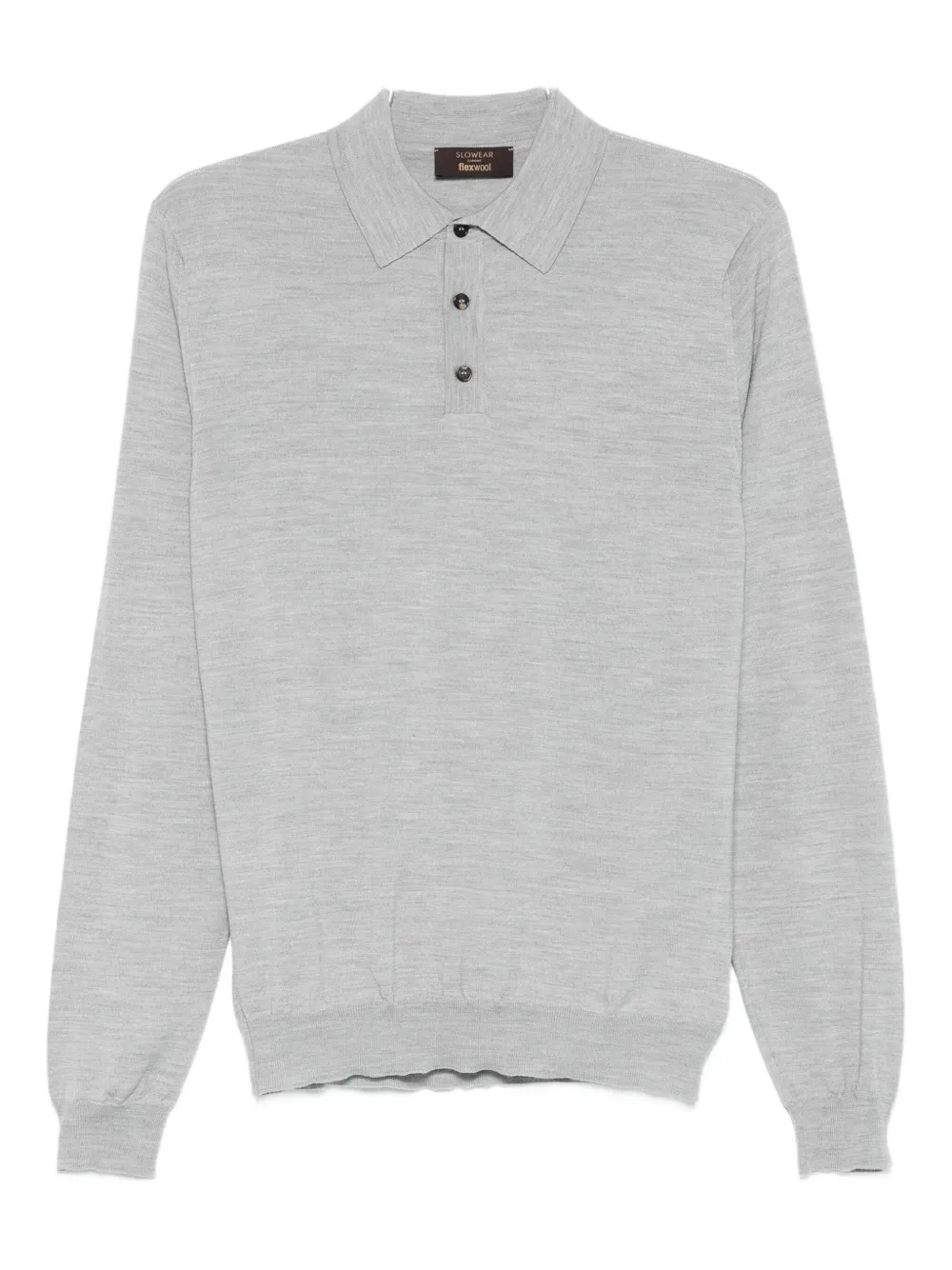 Zanone playera tipo polo con botones | gris | Image 1