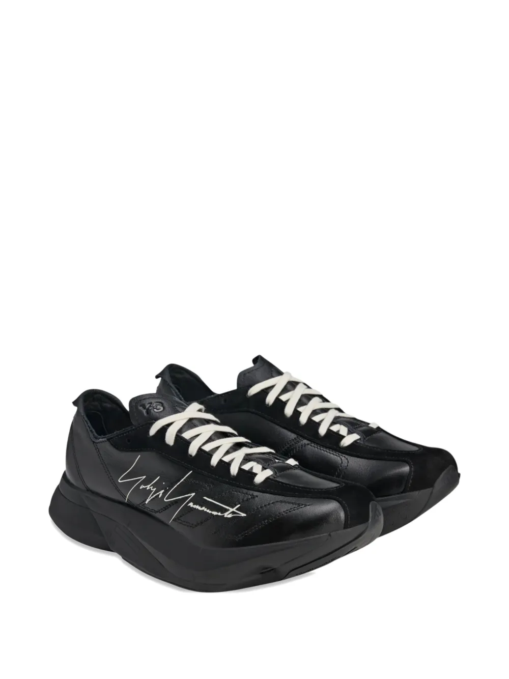 adidas Y-3 Adios Pro 3.0 LX "Black Black Off White" sneakers Zwart