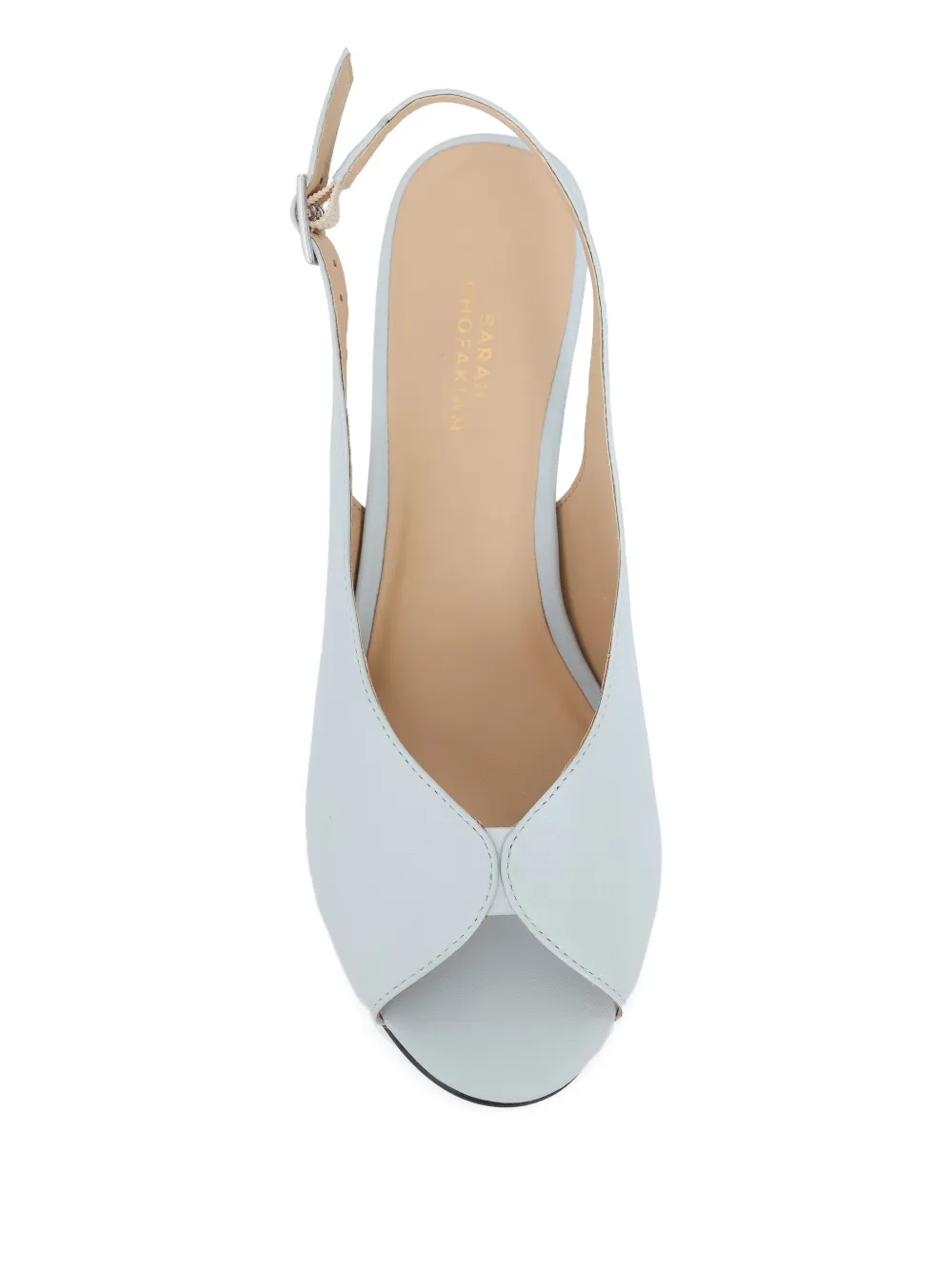 Sarah Chofakian 40mm Flore pumps Blauw