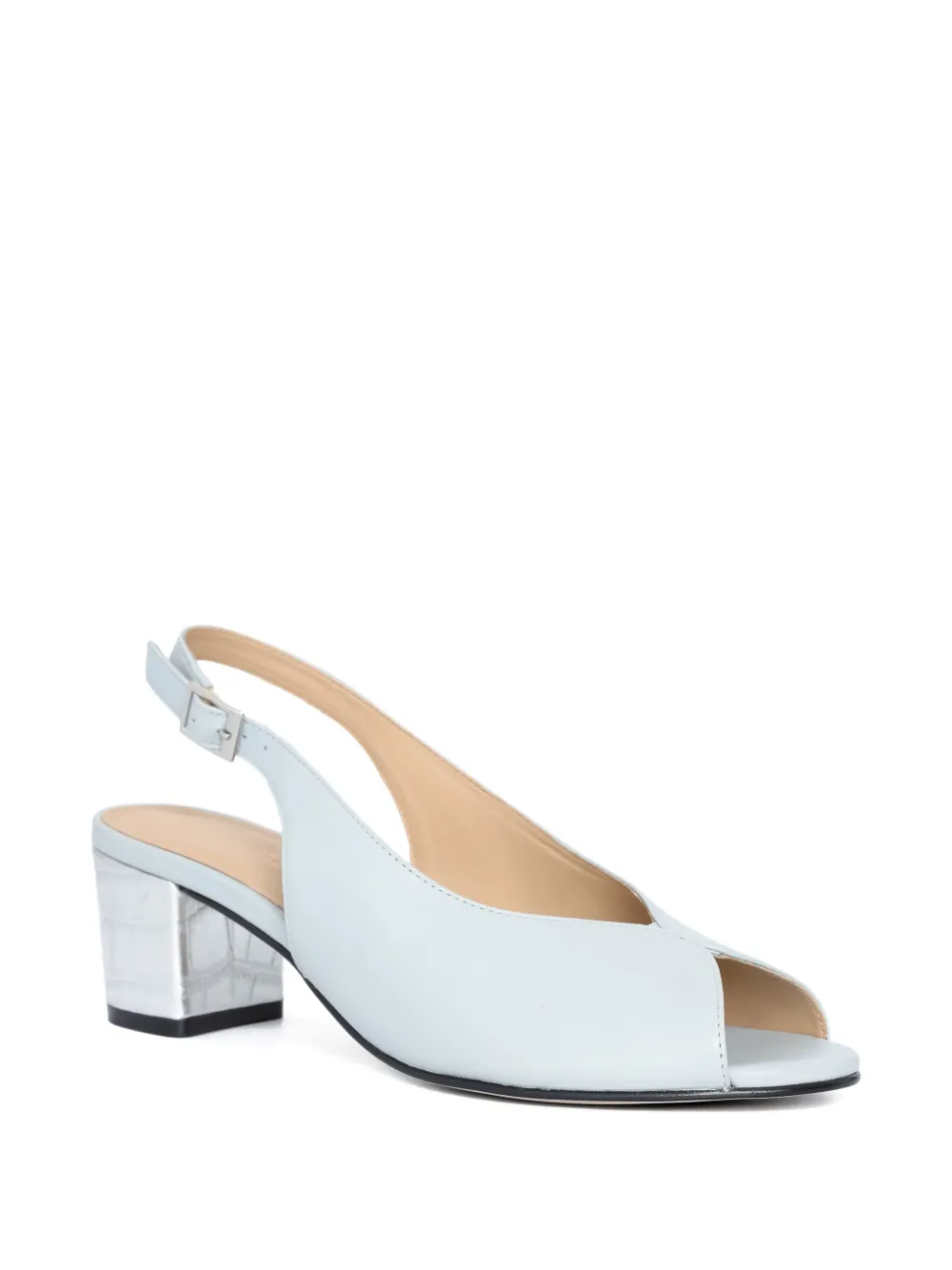 Sarah Chofakian 40mm Flore pumps Blauw
