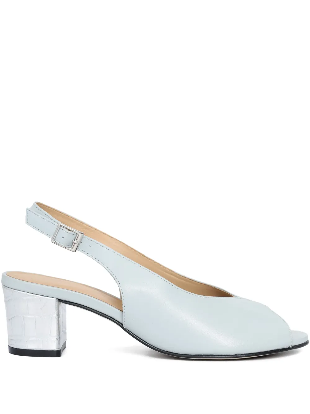 Sarah Chofakian 40mm Flore pumps Blauw