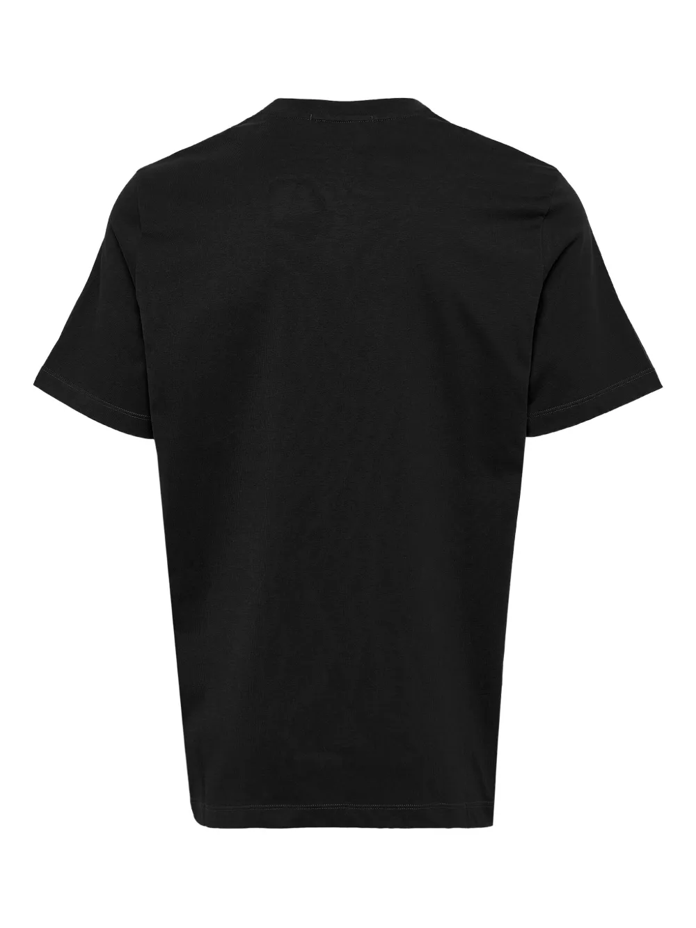 MSGM rabbit-logo cotton T-shirt - Zwart