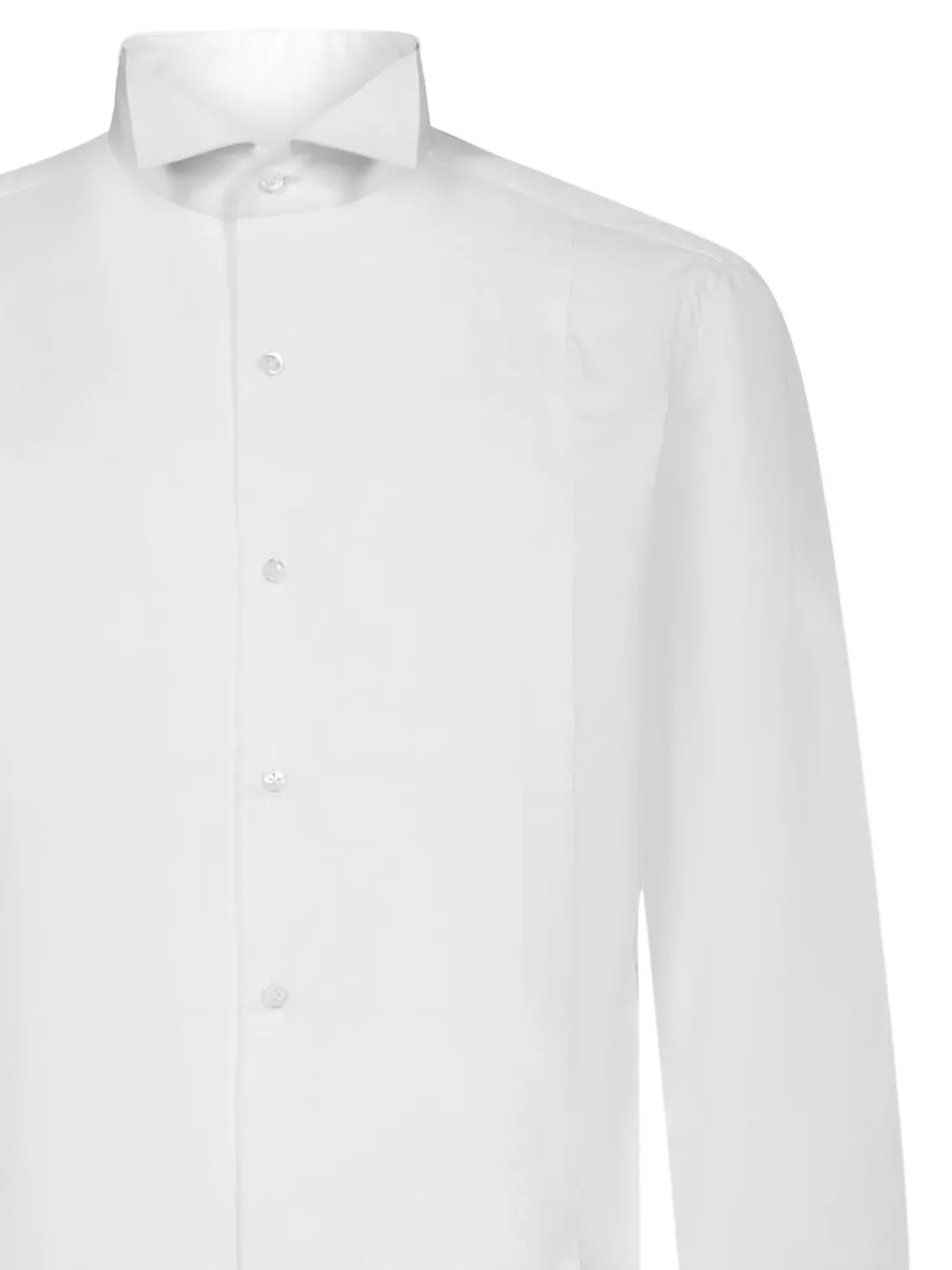 Luigi Borrelli Cotton Shirt In White