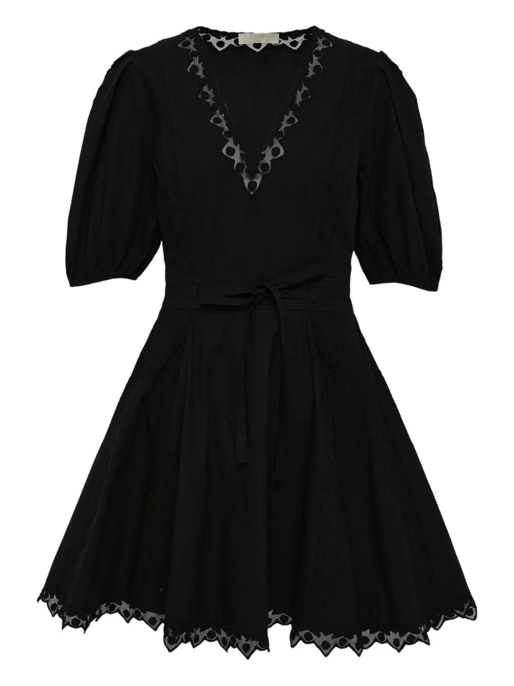 Ulla Johnson Camila short-sleeve mini dress | Black | Image 1