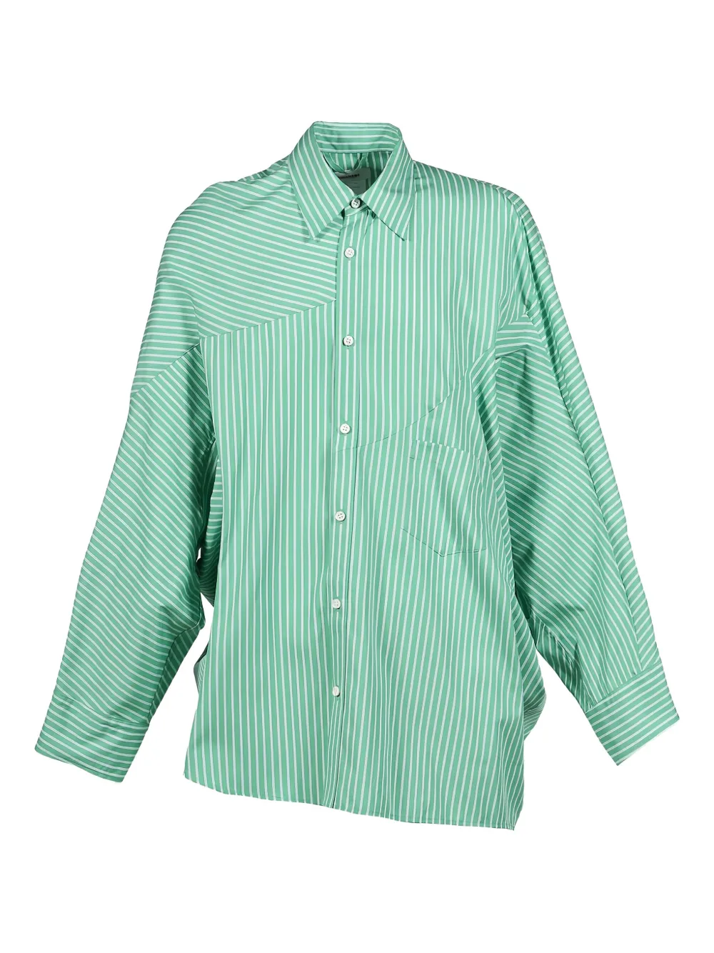 Doublet camisa Distorted Cutting | verde | Image 1