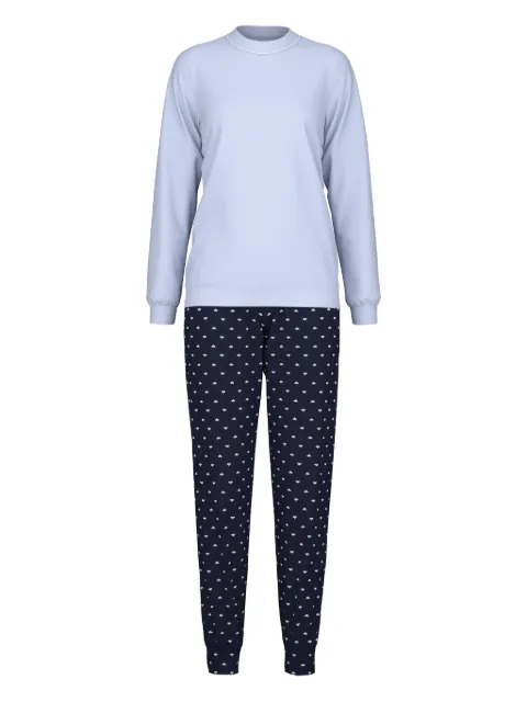 CALIDA long-sleeve heart-print pyjamas