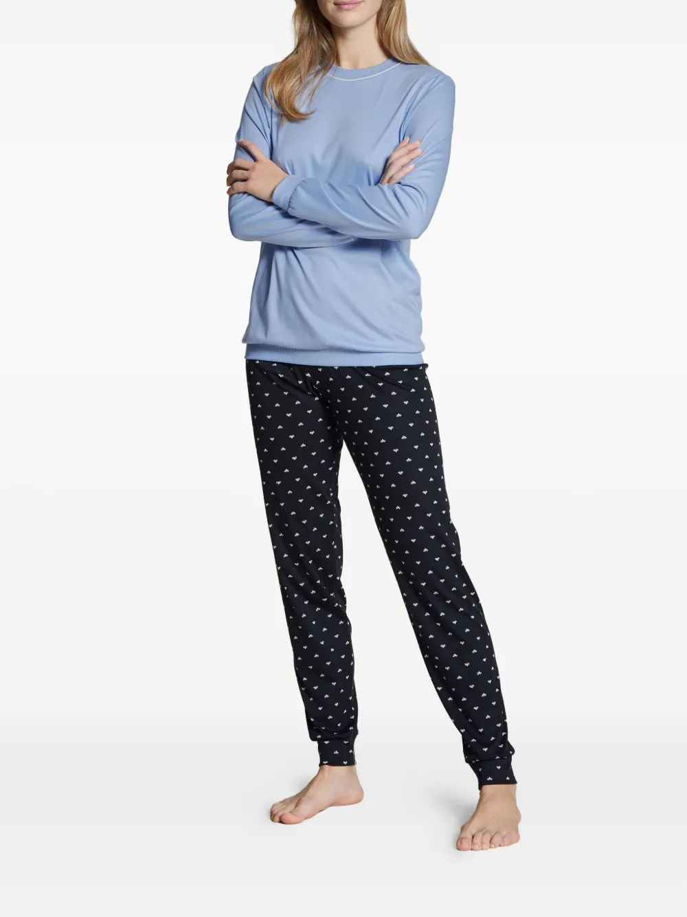CALIDA long-sleeve heart-print pyjamas | Pyjama Sets | Image 2