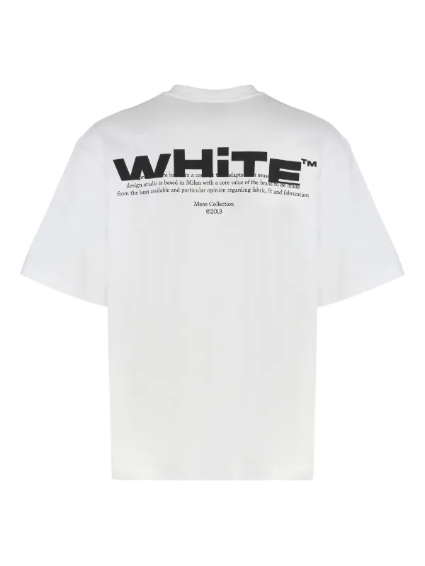 Off-White logo-print T-shirt | White | FARFETCH