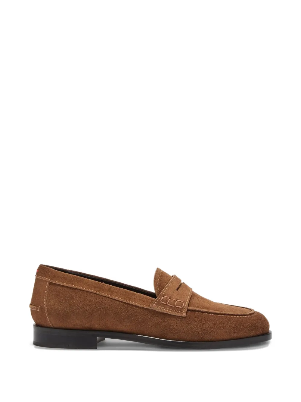 Aeyde Oscar suede loafers - Bruin