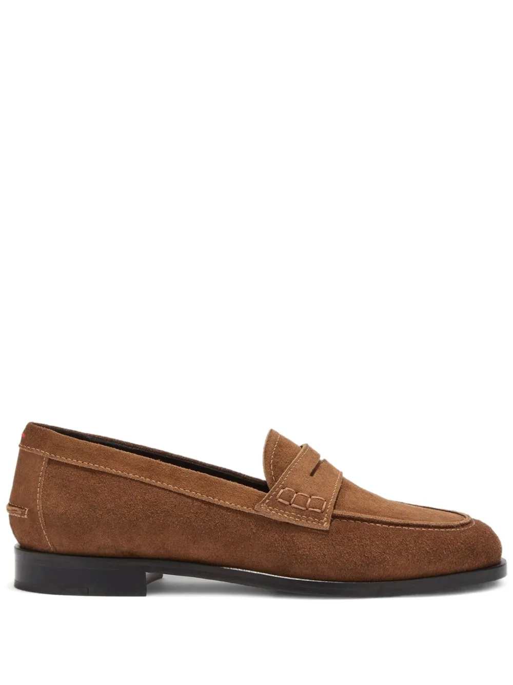 Aeyde Oscar suede loafers | Brown | Image 1