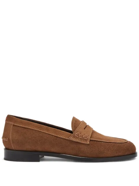 Aeyde Oscar suede loafers