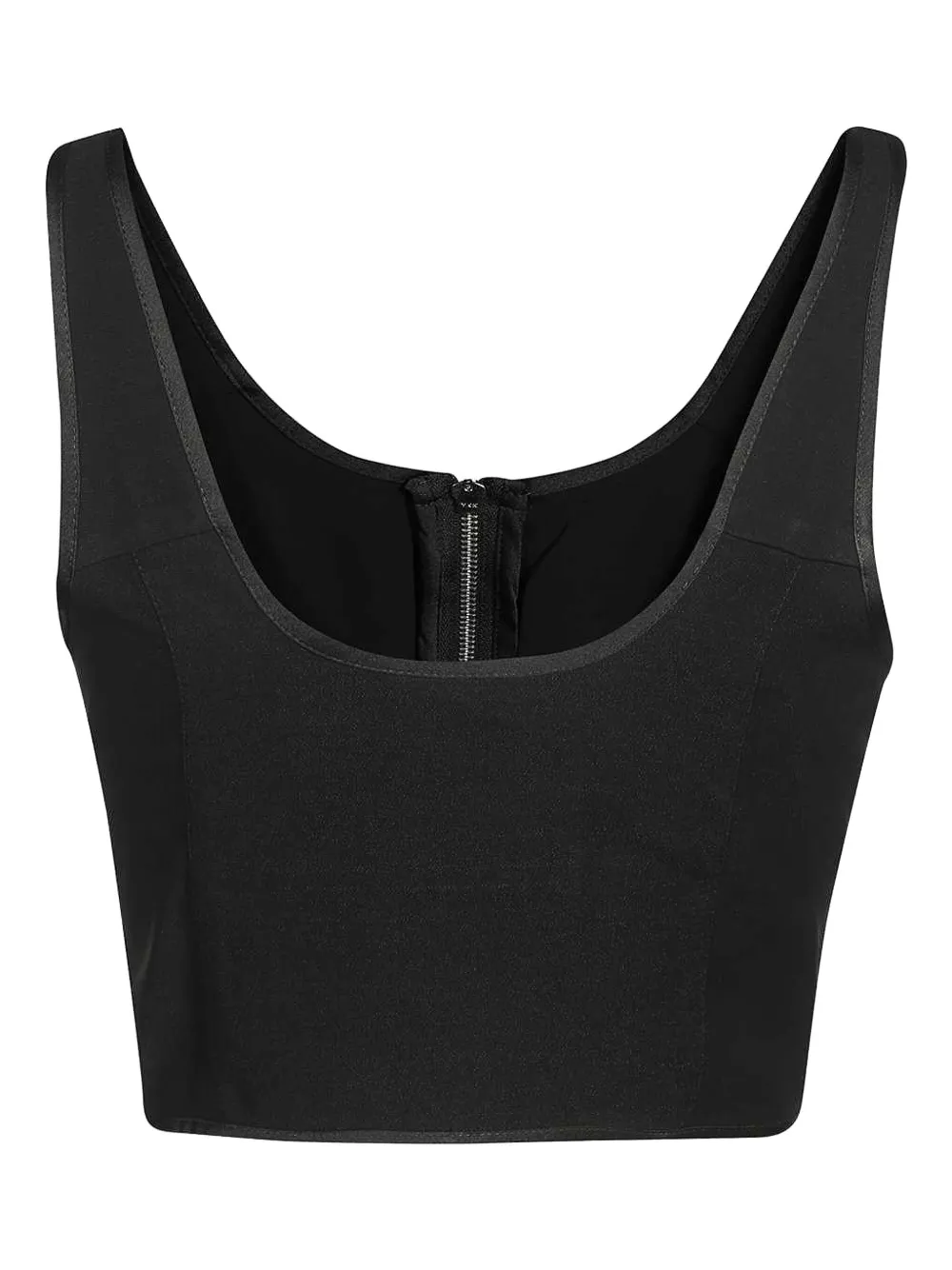 John Richmond zip-fastening chain-embellished top | Vests & Tank Tops | Image 2