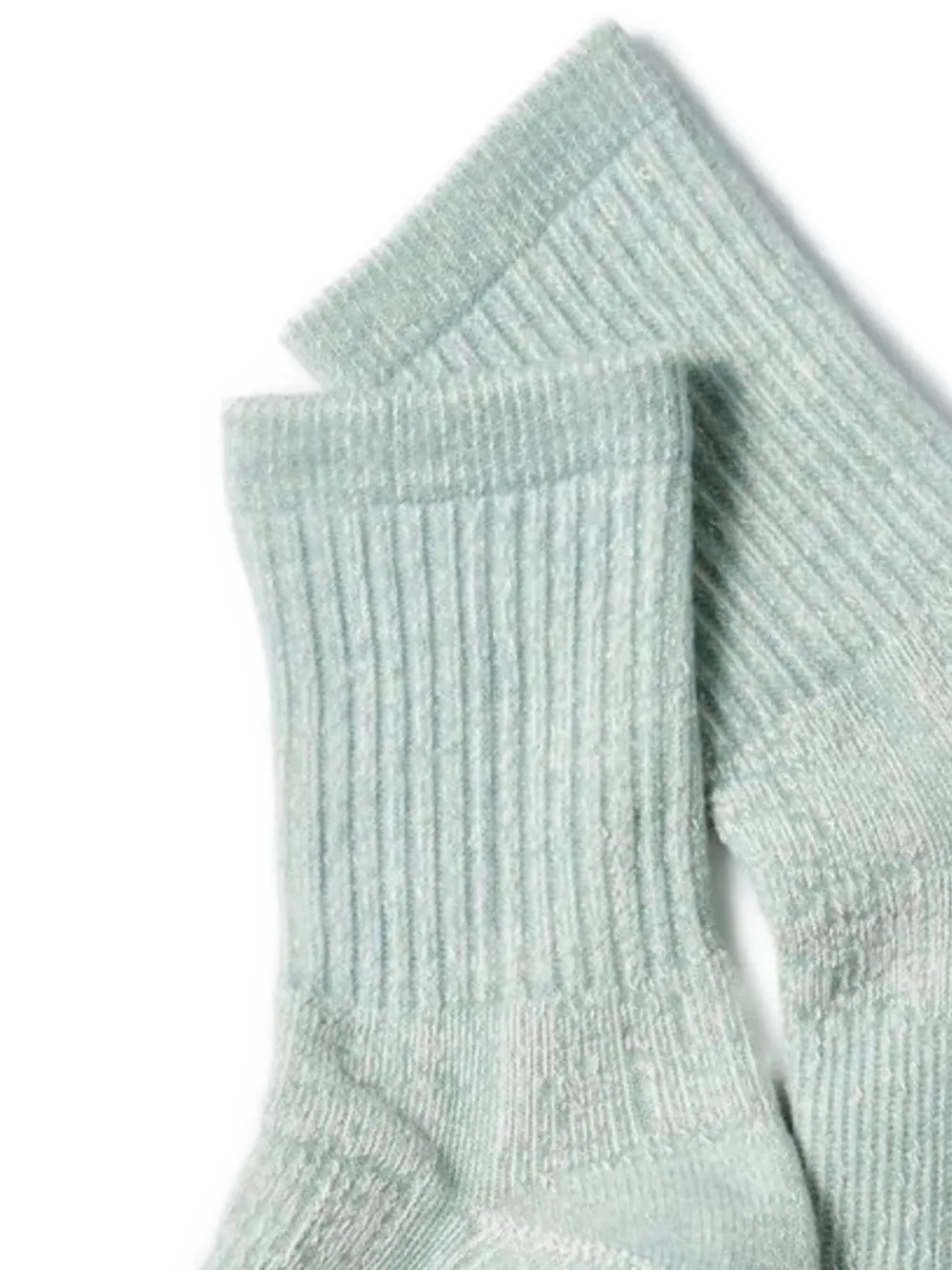 Rototo Ribbed-trim Socks In Green
