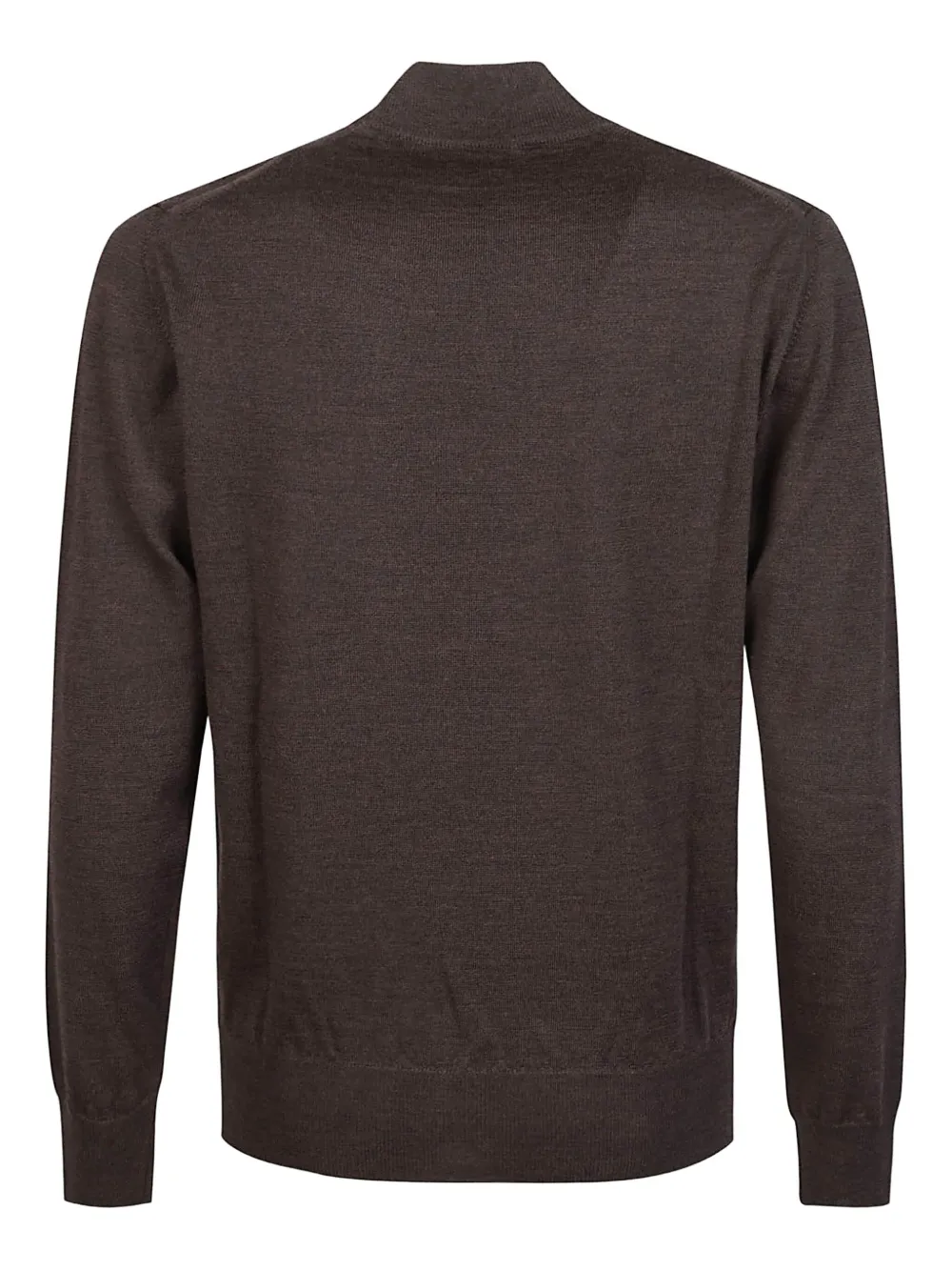 Altea mock-neck wool sweater - Bruin