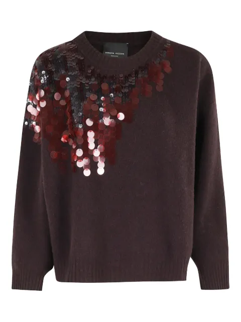Roberto Collina sequin-embellished sweater