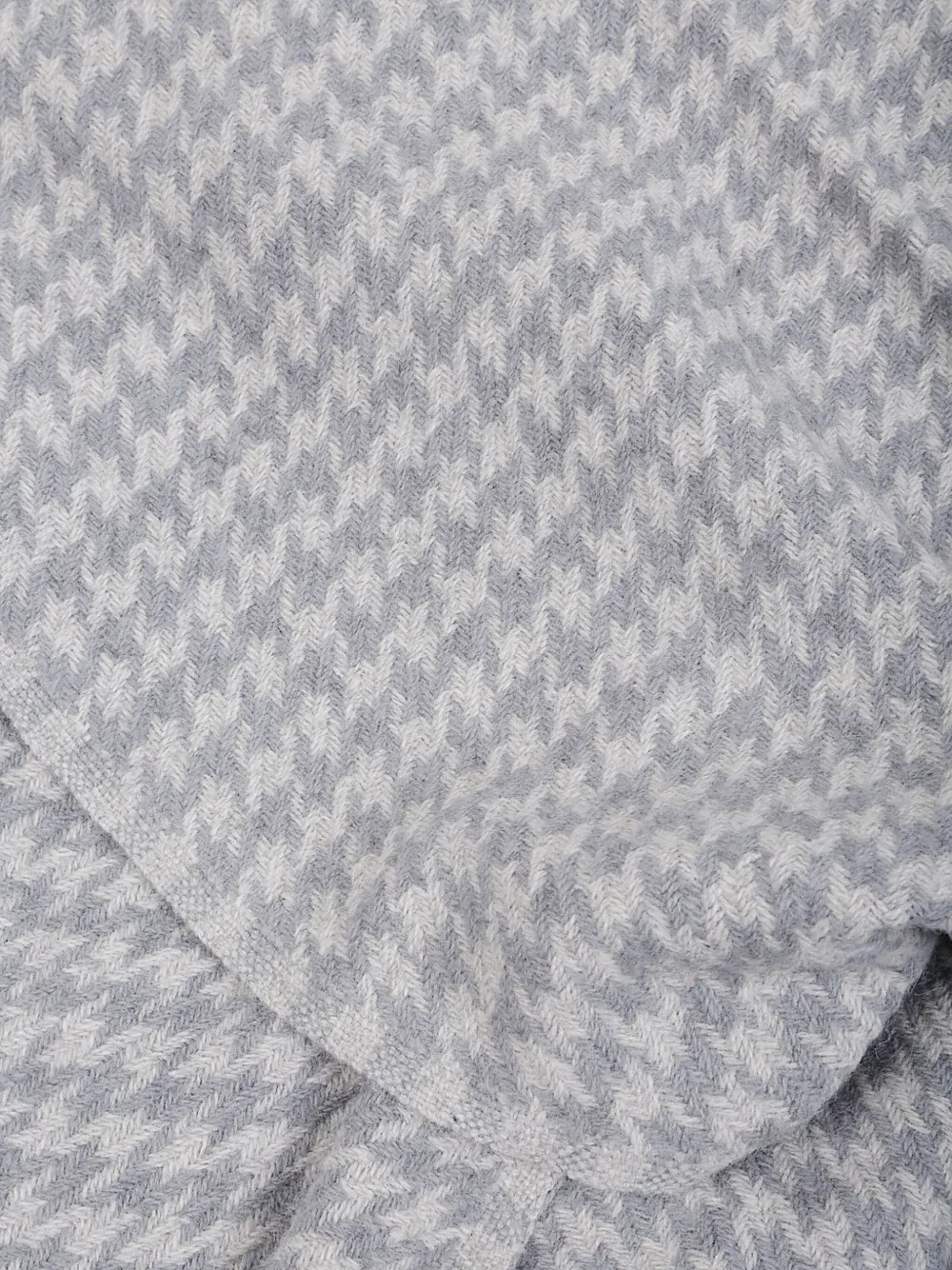Altea houndstooth-pattern scarf - Grijs