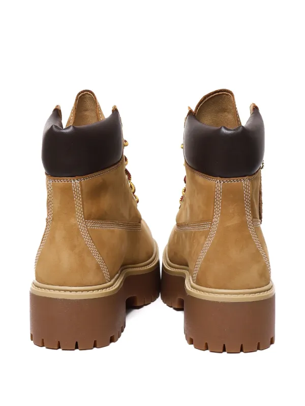 Timberland ベスト 美品 Women's Roxie Lane Mid Lace-Up Boots - Black Full-Grain