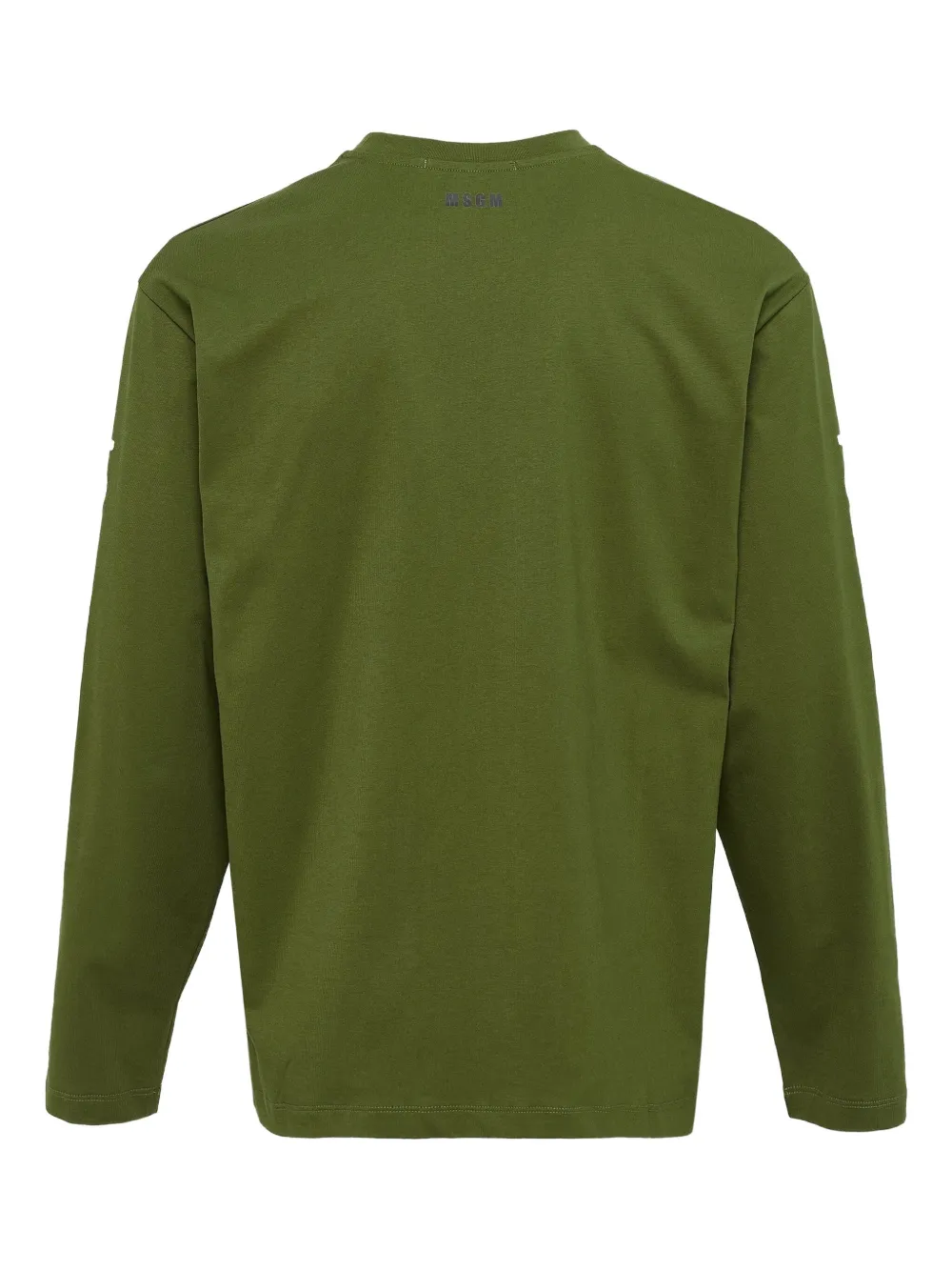 MSGM T-shirt met print - Groen