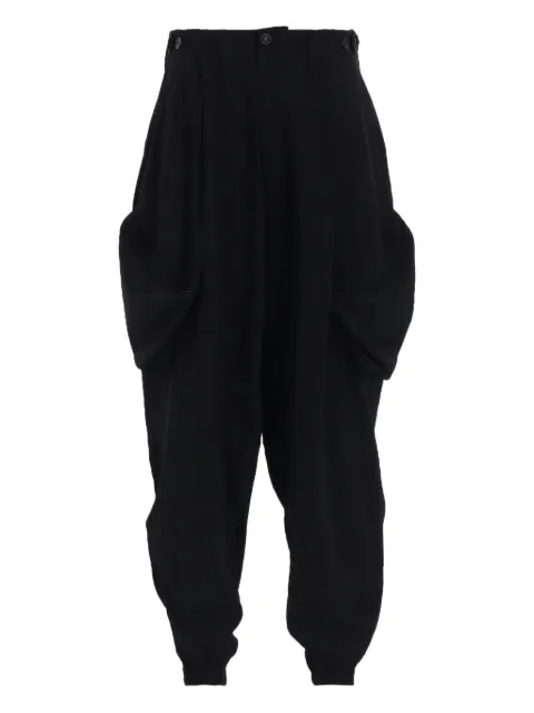 Y's pleated pocket trousers
