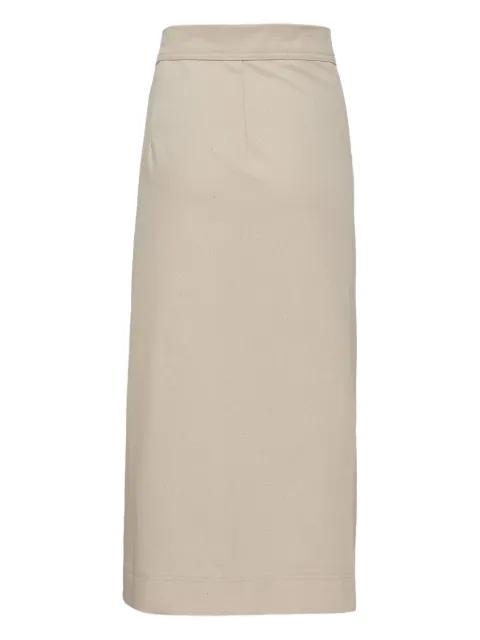 Biyan cotton wrap skirt