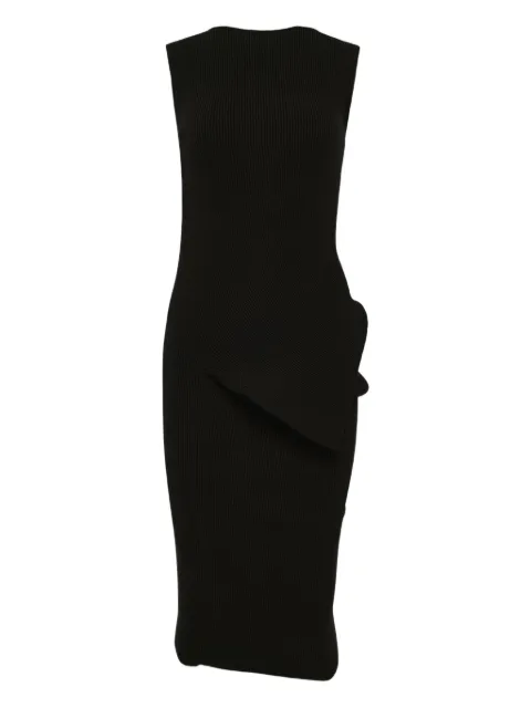 Rick Owens Babel draped-detail midi dress
