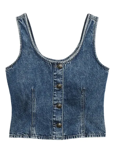 rag & bone Poppy denim top